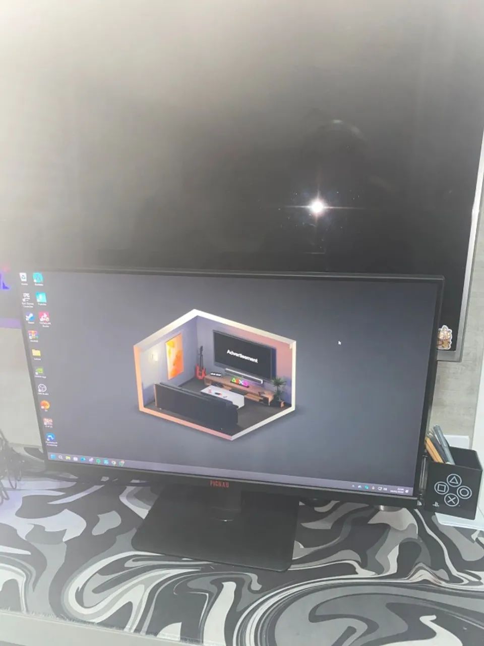 Monitor pichau 240 hz ,tela 24.5 polegadas tela ips ,1ms , 1ano e meio de uso 65126767370755123