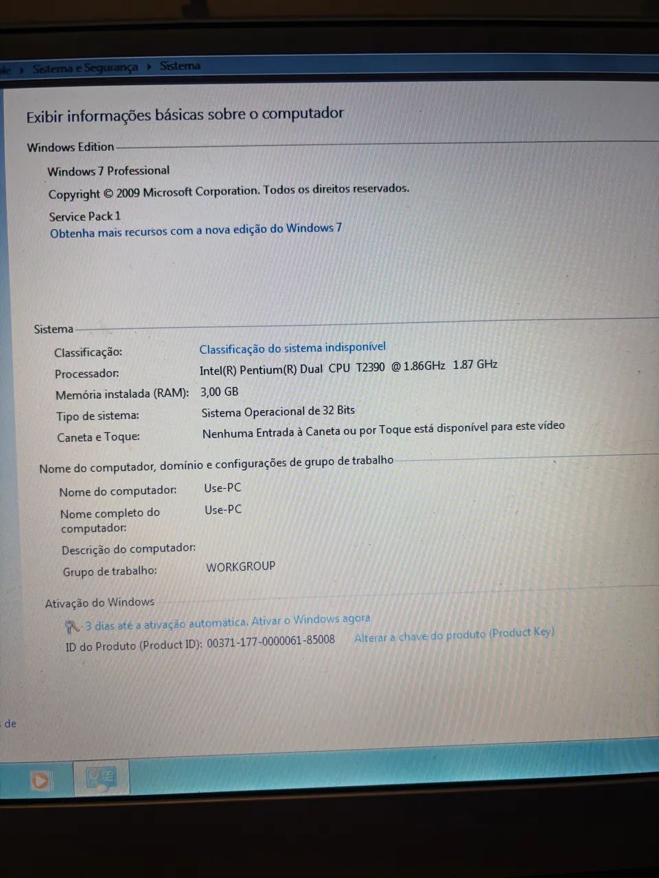Notebook  Itautec infoway W7645  - Foto 3