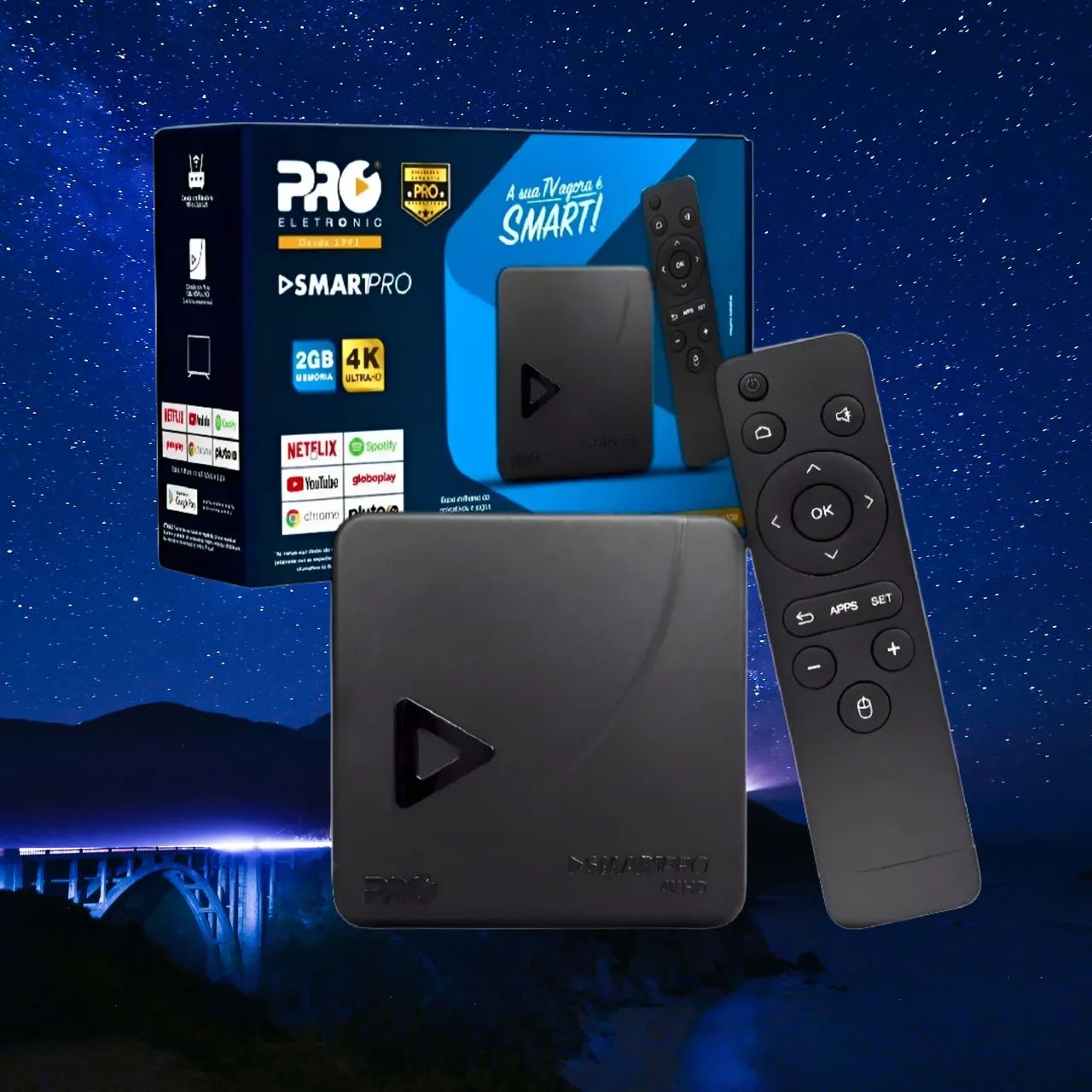 TV Box SmartPRO 4K - Foto 4