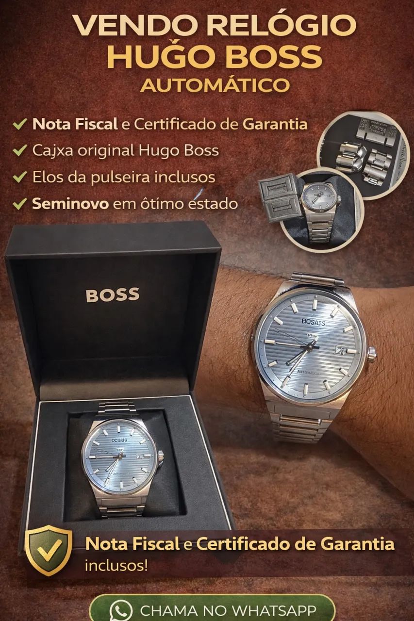 Relógio Hugo Boss automático 