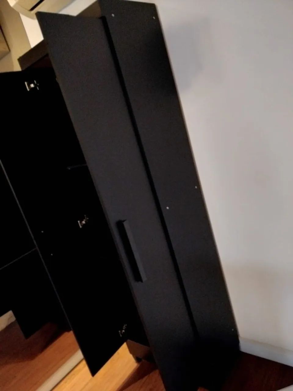 Armário preto multiuso 2 portas - Foto 4