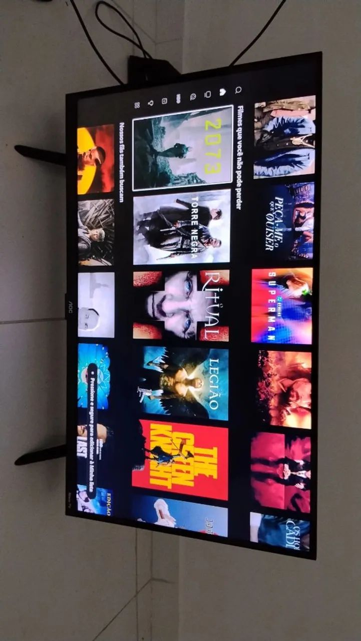 Vendo Smart Tv32" Polegadas, 4K resolução 