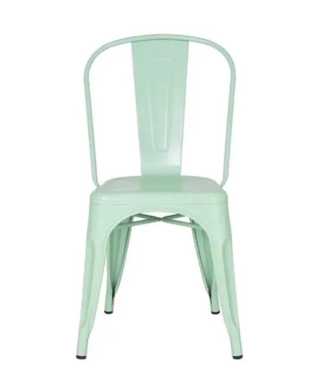 Kit 4 cadeiras Iron Tolix verde claro - Foto 5