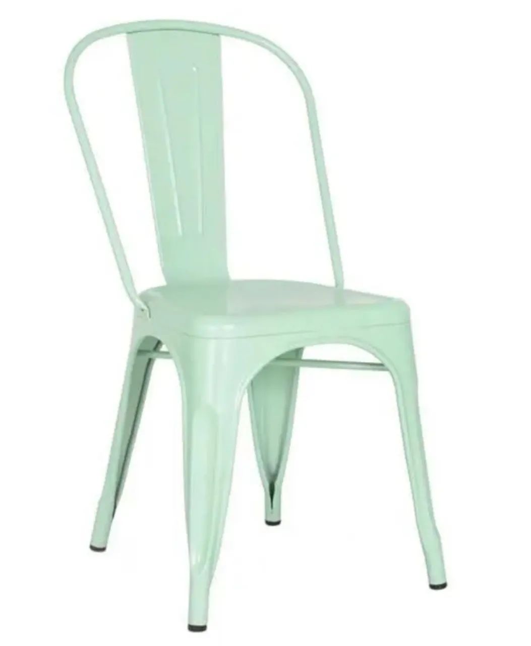 Kit 4 cadeiras Iron Tolix verde claro - Foto 3