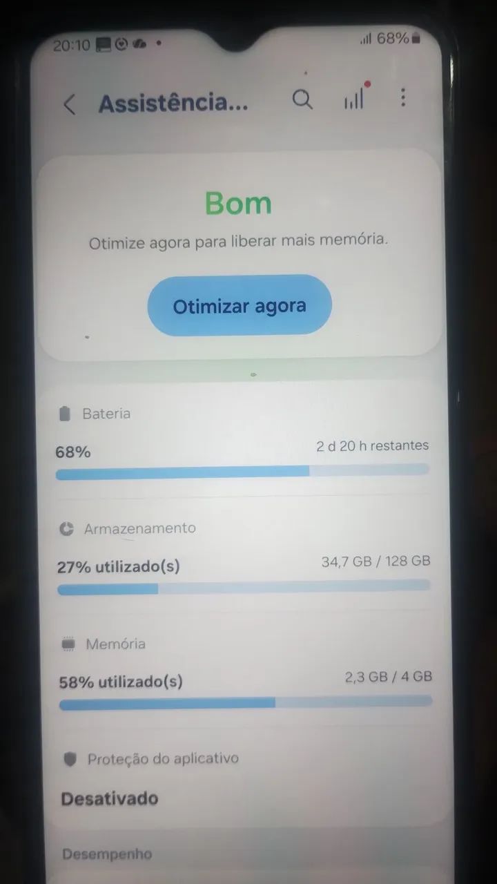 Celular semi novo A13 128 giga - Foto 4