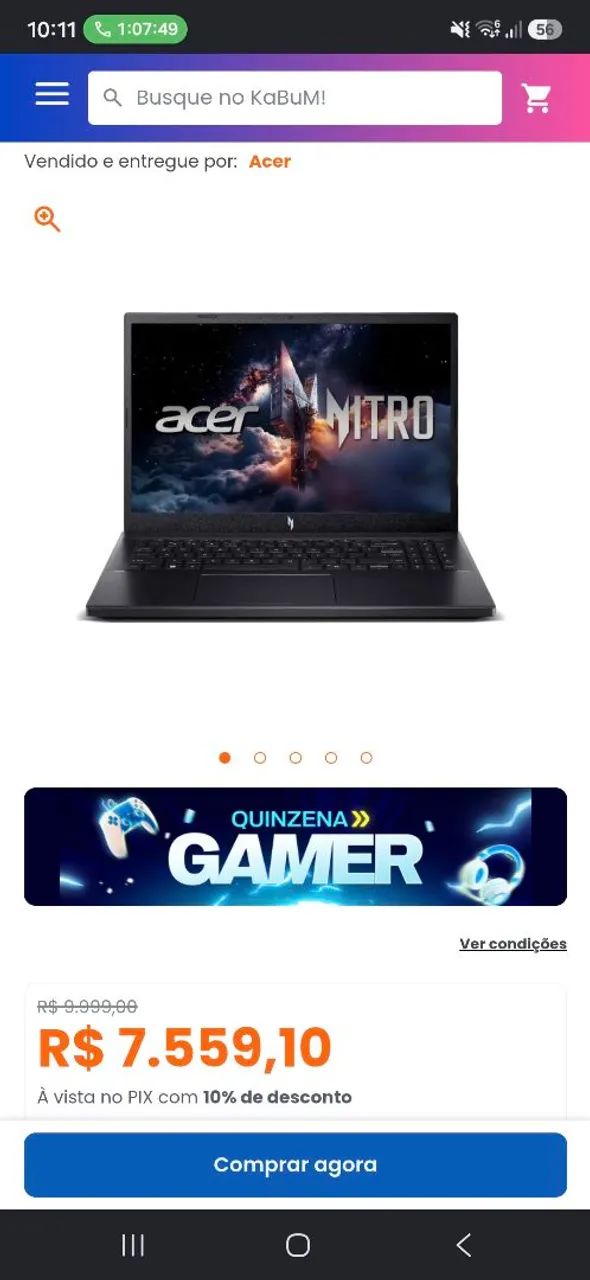 Notebook Gamer
