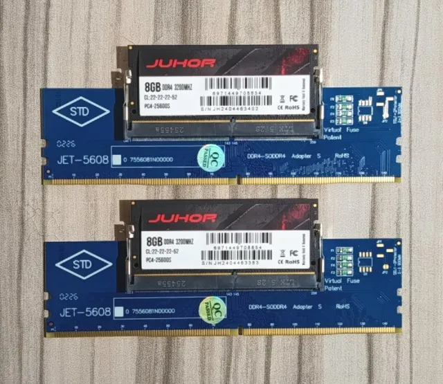 Memória RAM DDR4 32GB (2x16GB) Husky Gaming 2666MHz - Memória RAM