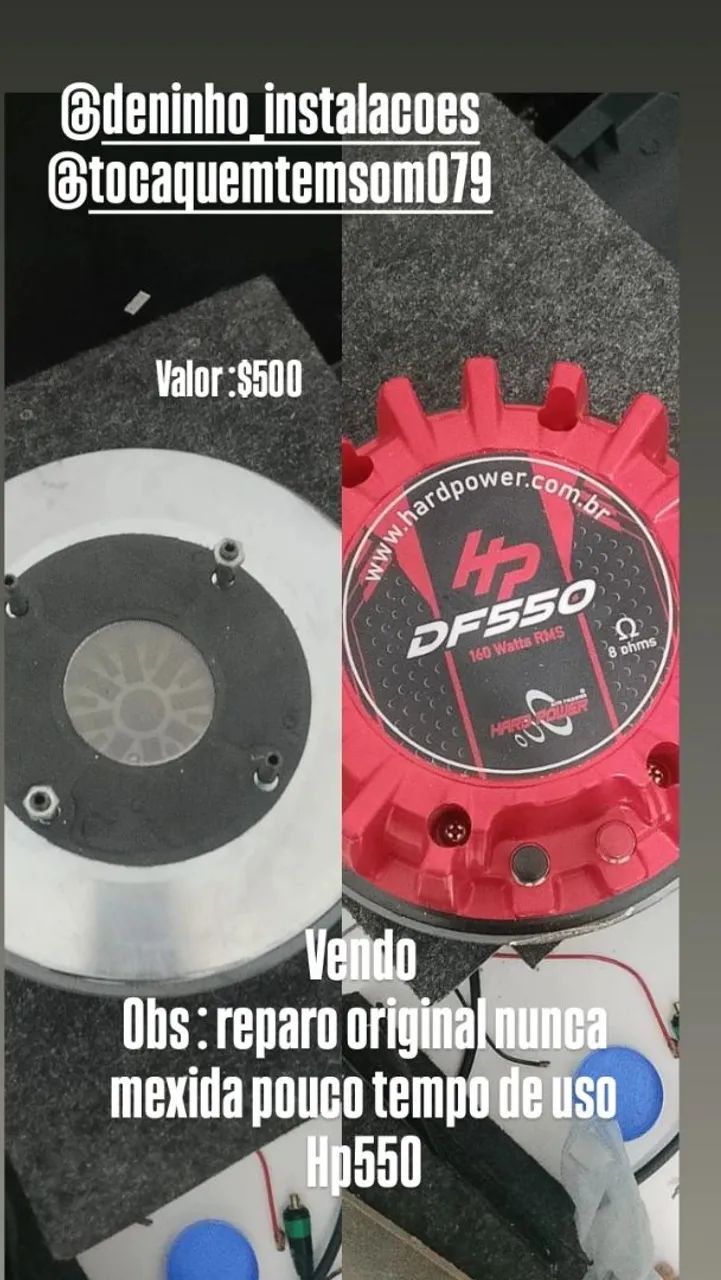Vendo corneta . drive Hp DF550