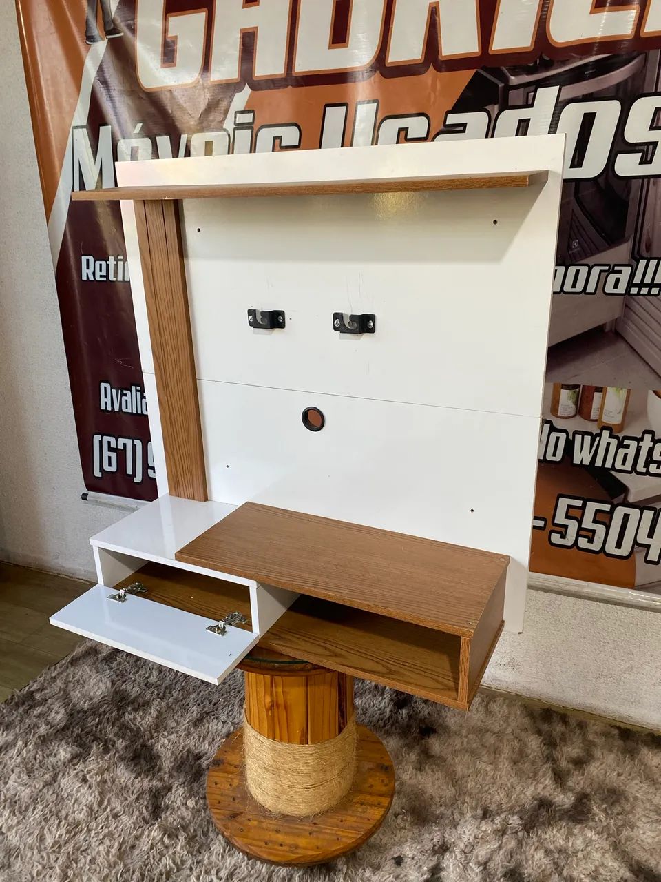 Painel ótimo estado até tv de 42 polegadas ( entrego ) - Foto 4