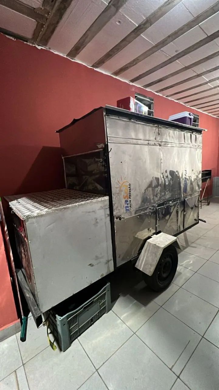 Carrinho de lanche ou pastel utilitário - Foto 2