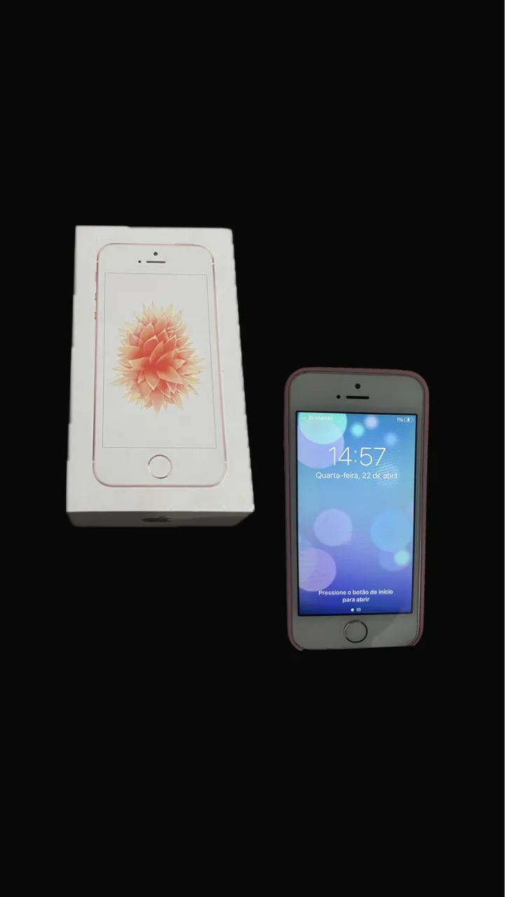 iPhone SE (1ª Geração) Rosé Gold - 32GB / 3GB RAM - Celulares e