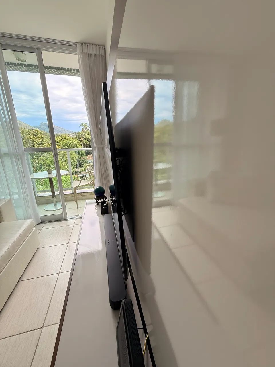 TV 50 polegadas Samsung 4k muito nova - Foto 2