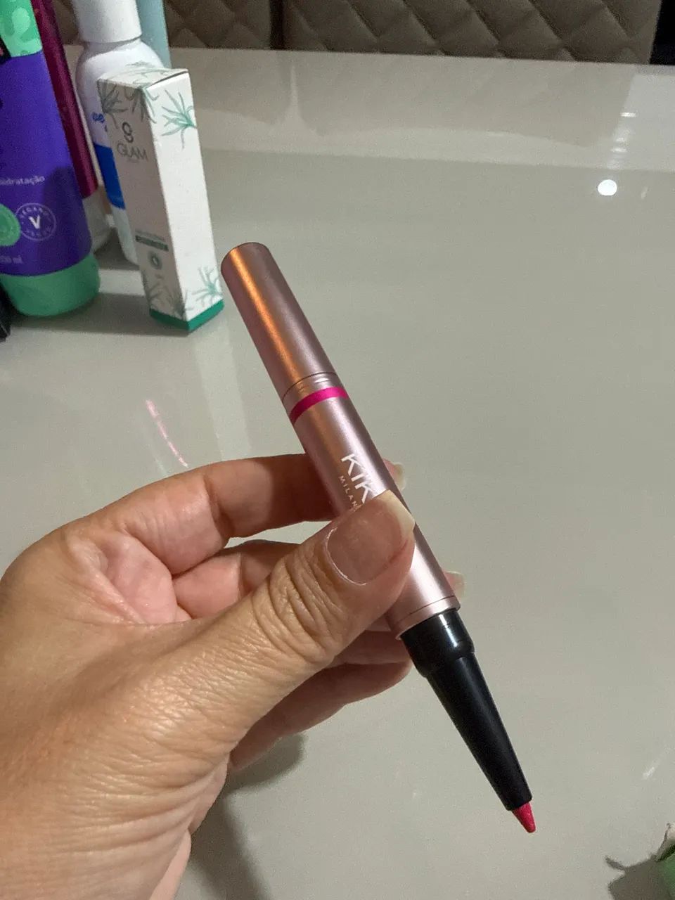 Batom com Lápis Rosa - Kiko Milano - Foto 3