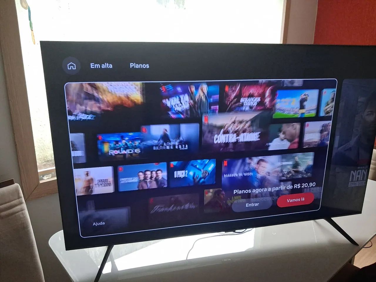 Smart tv Samsung 55 polegadas seminova - Foto 3