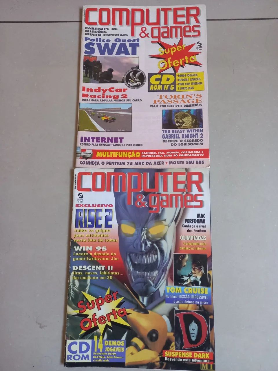Revistas de Games Computer & Games