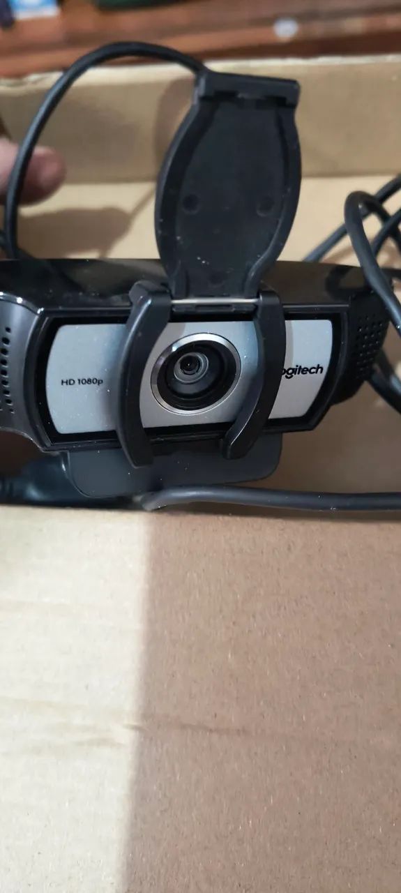 Câmera Webcam Logitech 