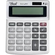 Calculadora de mesa 8 digitos eletronica