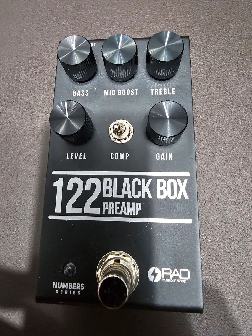 Pedal RAD 122 Black Box Preamp - Foto 4