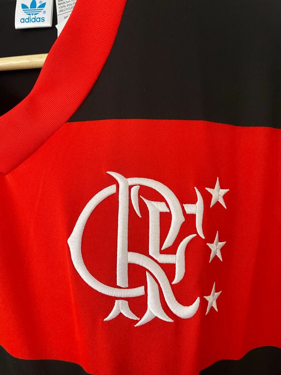 Camisa Flamengo Adidas Retrô - Foto 2