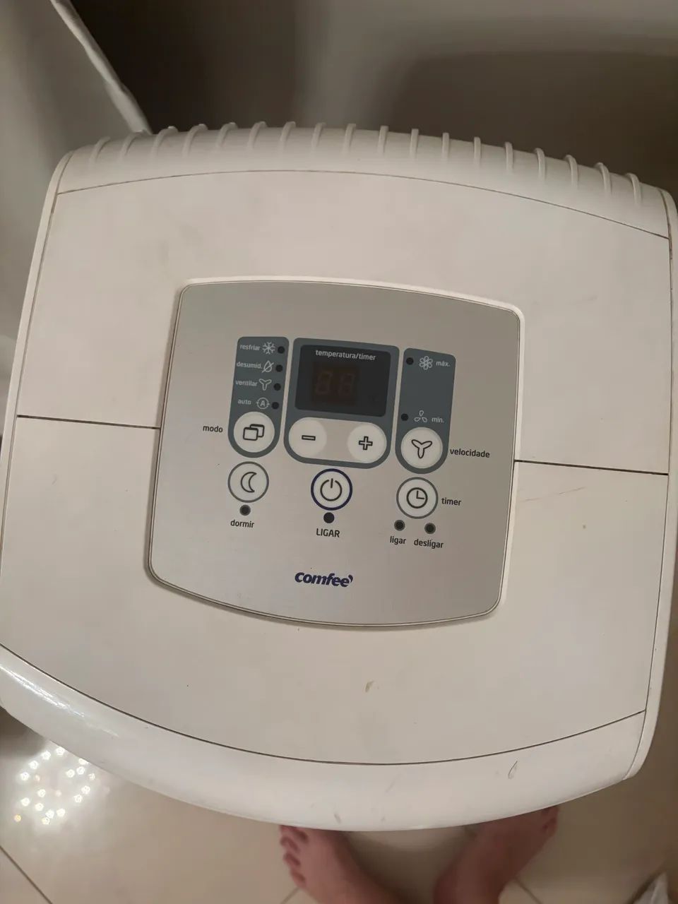 Ar condicionado portátil comfee 9.000 btus - Foto 5