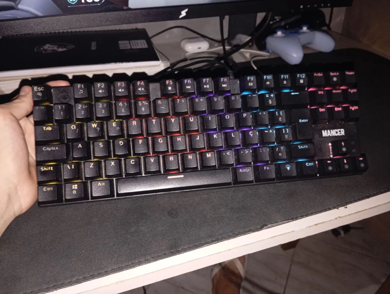 Teclado mecânico MK2 NOVO!! - Foto 2