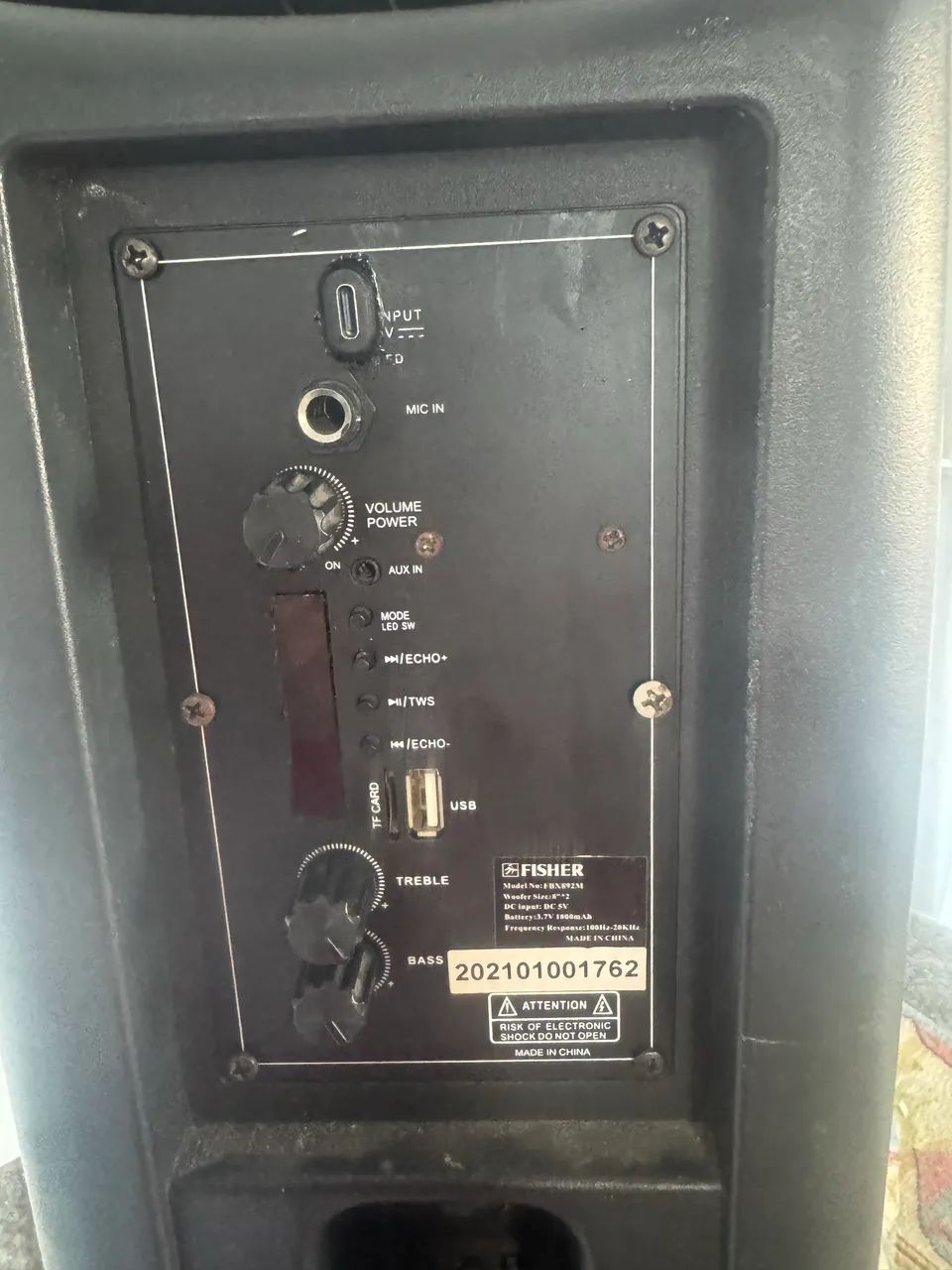 Caixa bluetooth fisher  - Foto 3