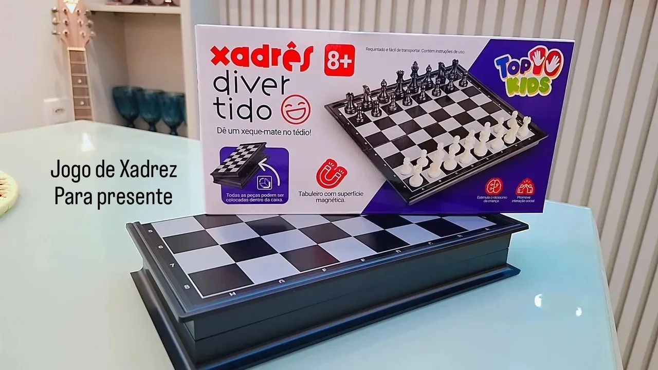 Jogo de Xadrez para presente