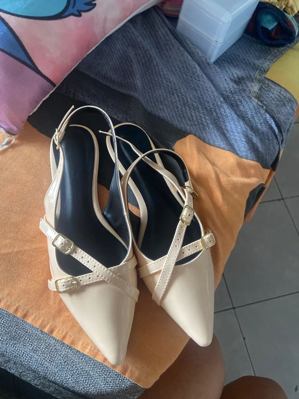 SANDÁLIA ESTILO SCARPIN SEM SALTO - Foto 3