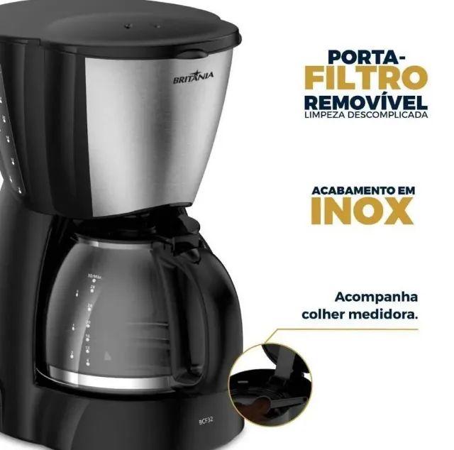Cafeteira Elétrica Britânia 30 Cafezinhos - 110V - Foto 4