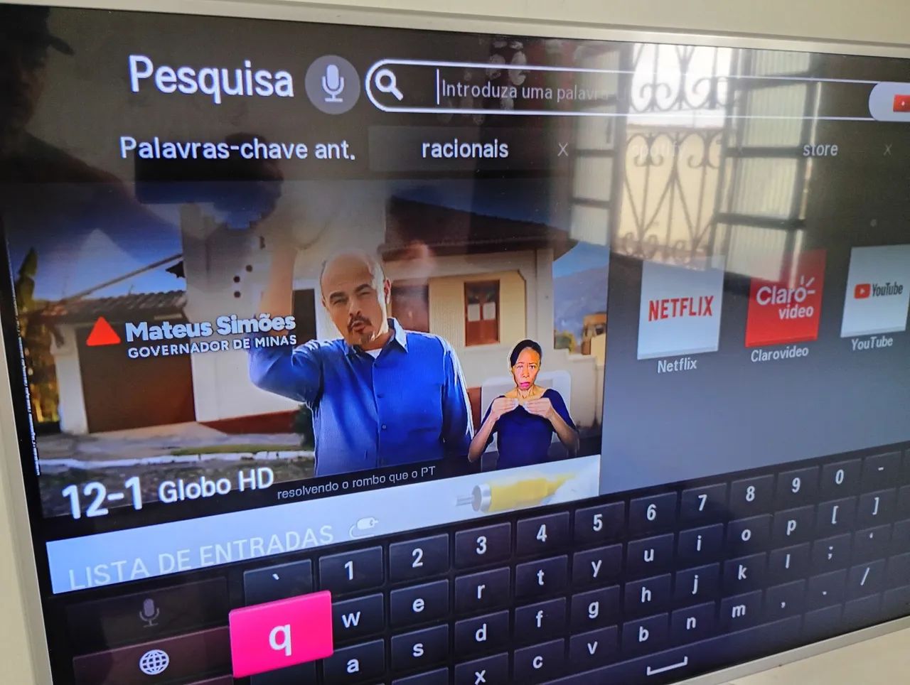 Tv smart 4k LG 50 polegadas Alexa wi-fi bluetooth ta no plásticos zera ! - Foto 2