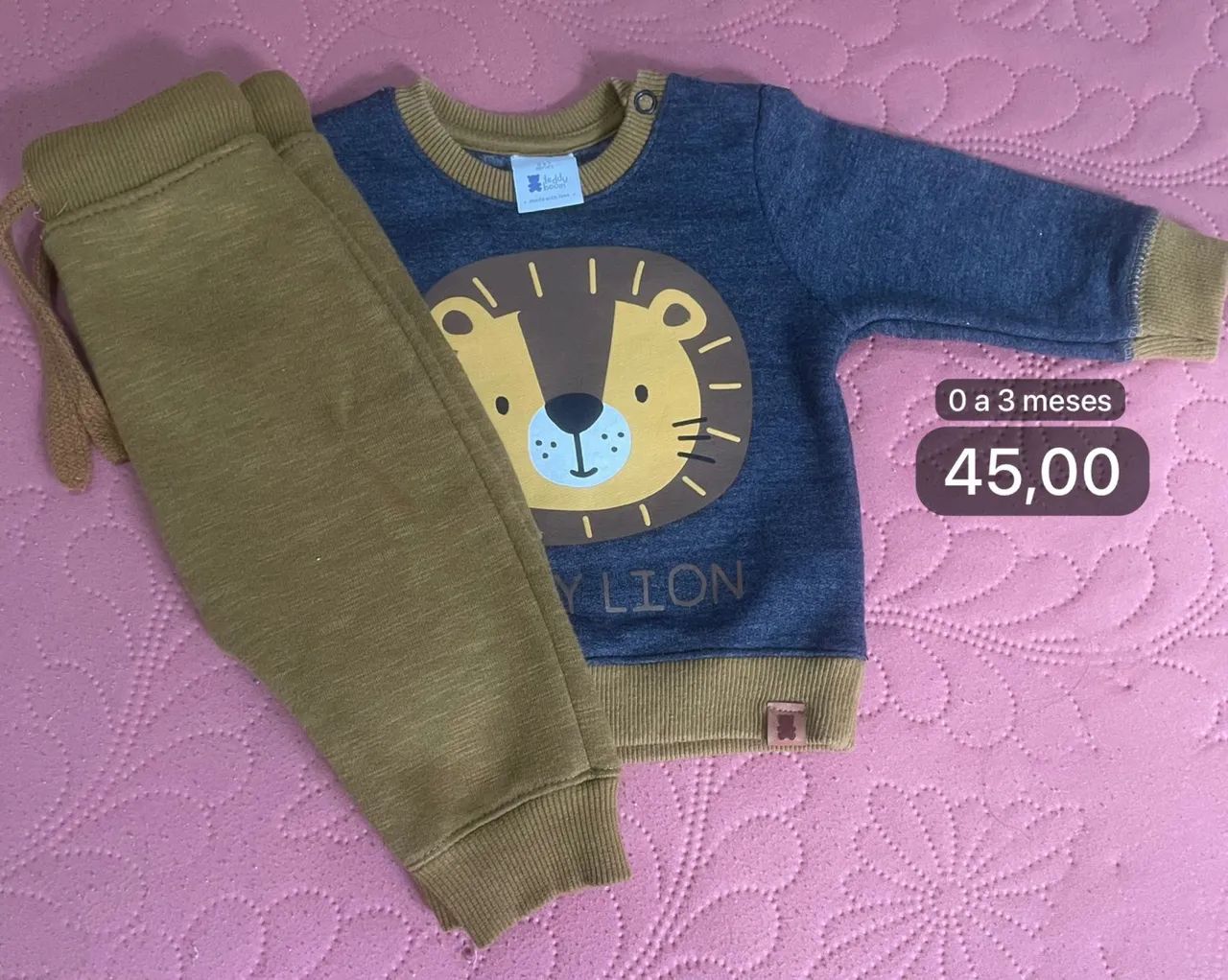 Conjunto moletom infantil  - Foto 2