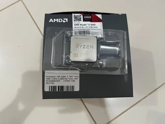 Processador AMD Ryzen 5 1600 - 6c/12t (Sem cooler) - Foto 3