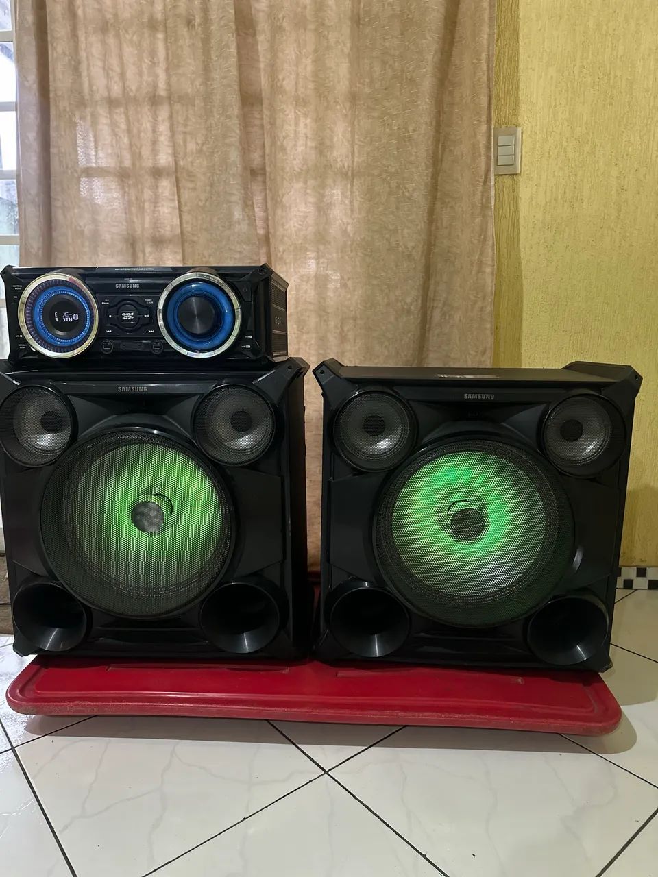 Mini system Samsung fs8000 vendo/troco por JBL