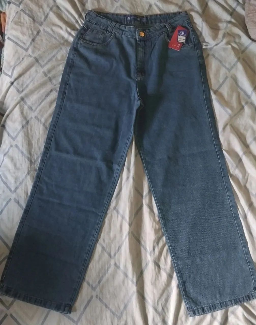 Calça wid leg feminina 