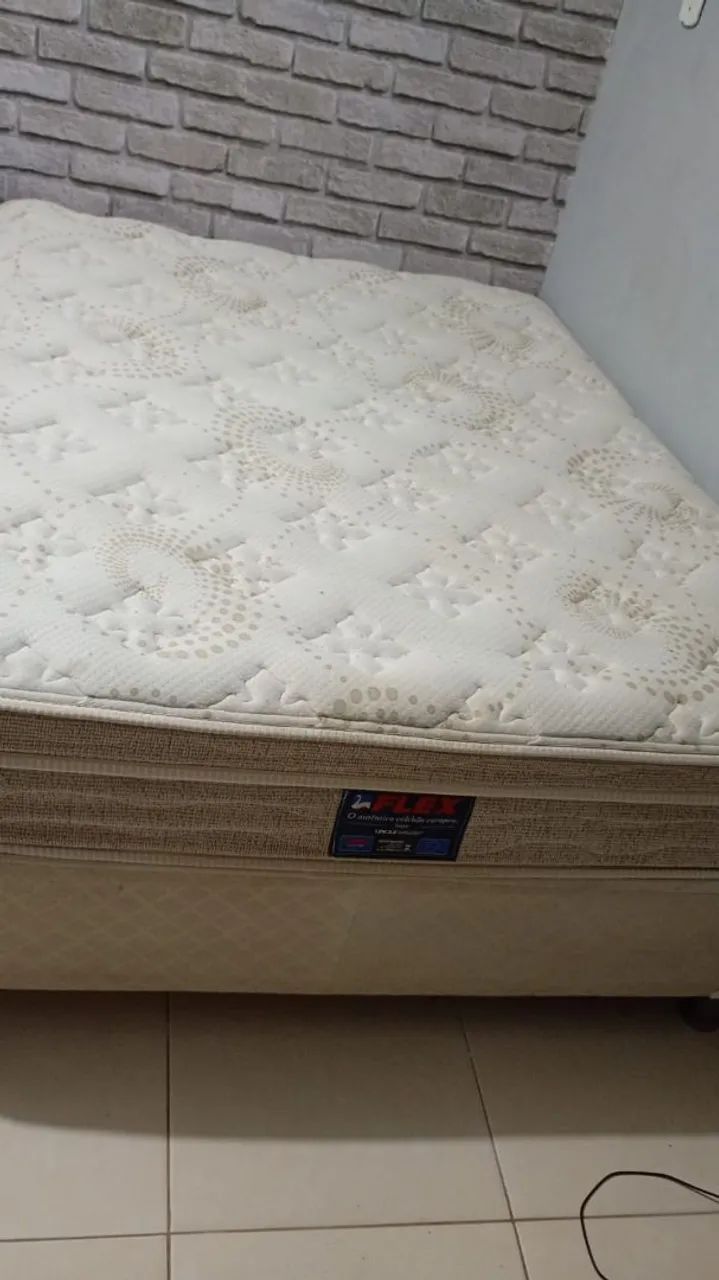 Cama base +colchão  - Foto 3