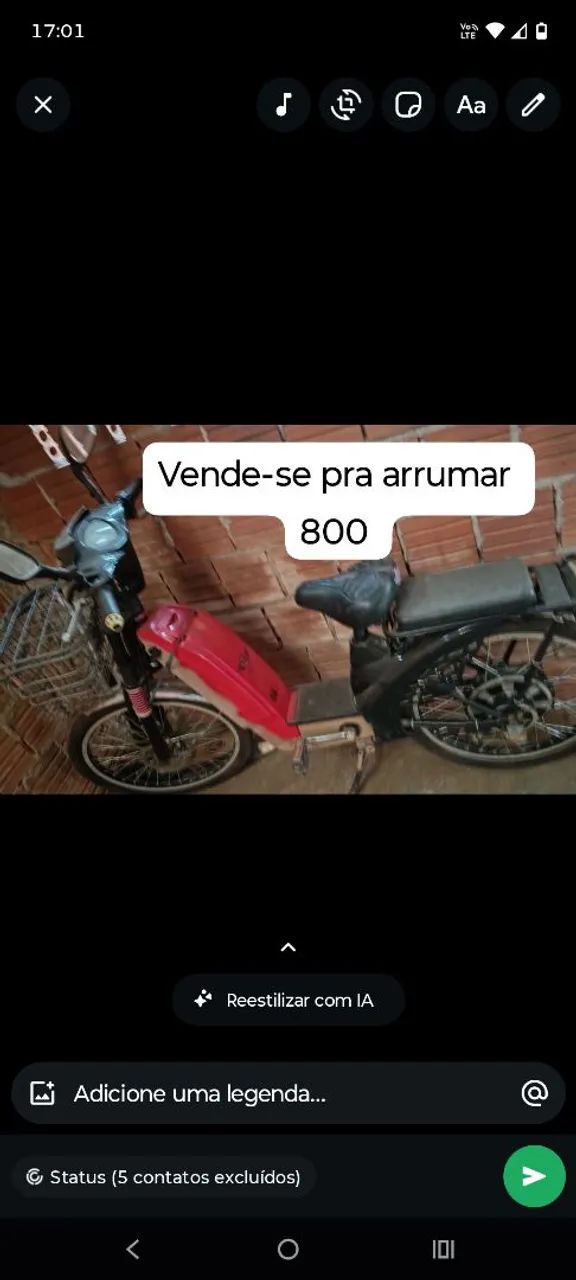 Bicicleta elétrica  - Foto 3