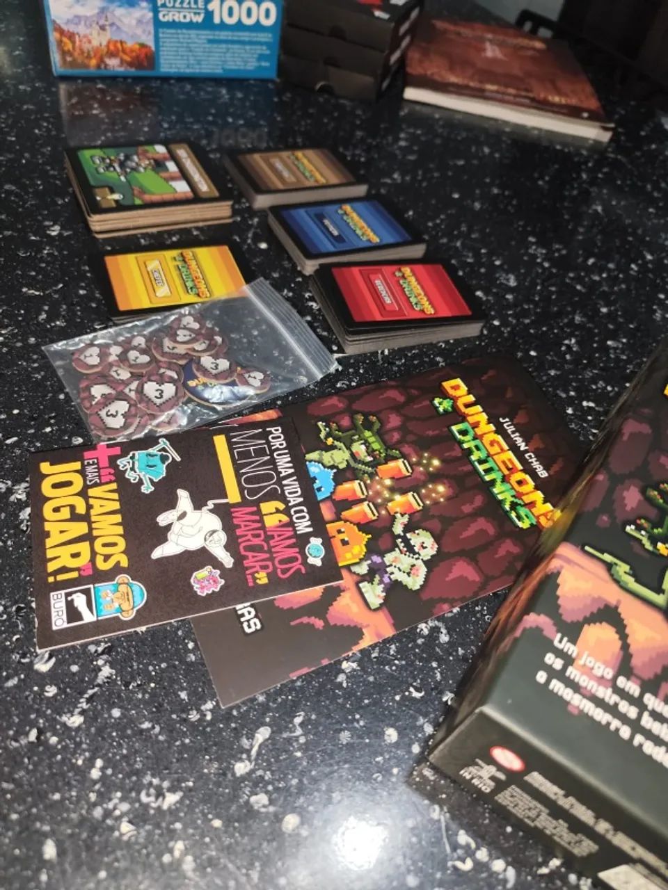 Jogo Dungeons e Drinks Completo Perfeito Estado - Foto 3