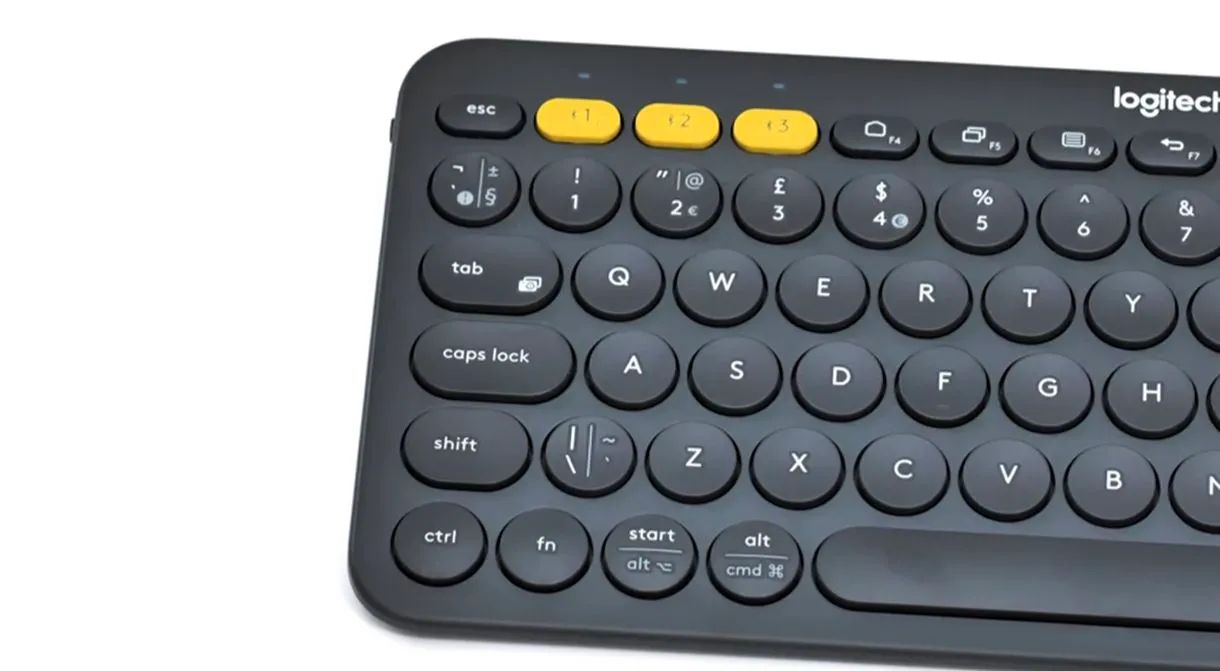 Teclado sem fio Logitech K380 com Conexão Bluetooth - Foto 3