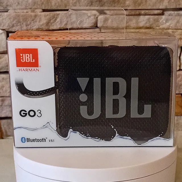 JBL Go 3 Portátil Cor Preto Original - Foto 2