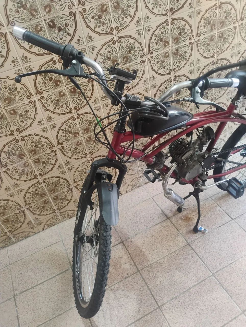 Bicicleta motorizada 80cc 