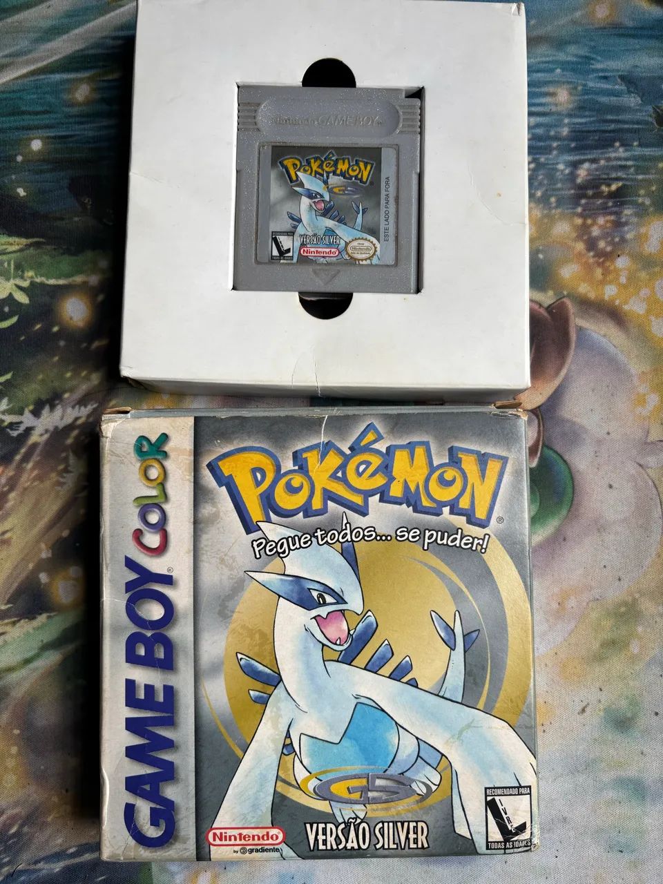 Pokémon Silver Completo Game Boy Color