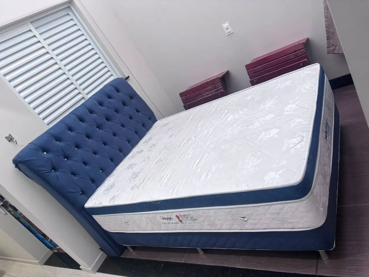 Cama Ortopédica com box e cabeceira  - Foto 3