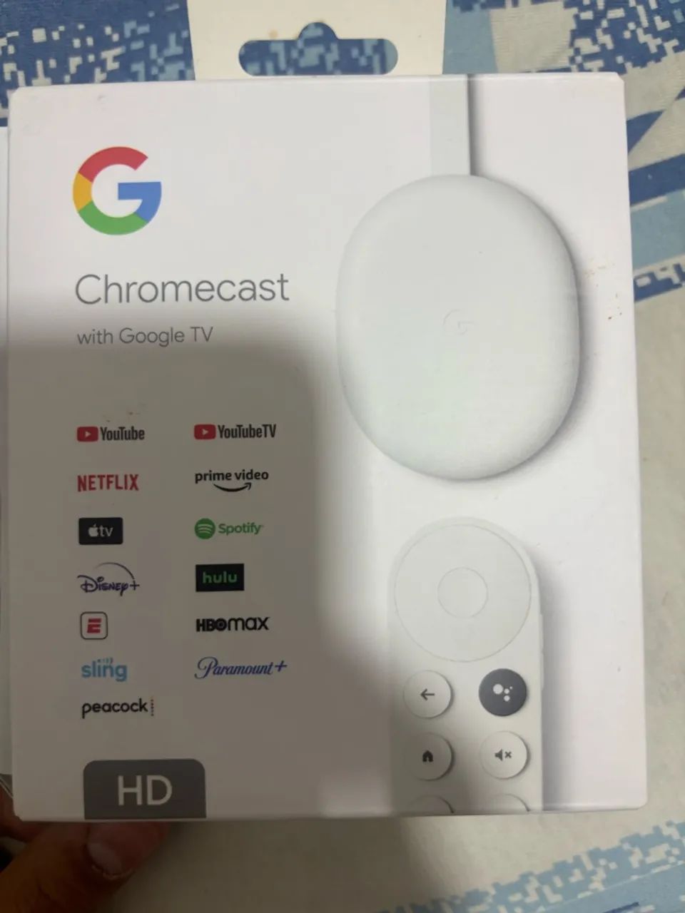 Chromecast com Google tv 2022 - 1080p