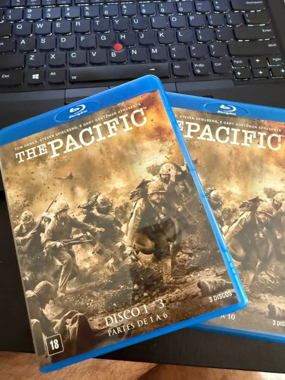 Blu-ray Coleção The Pacific 6 Discos 10 Partes