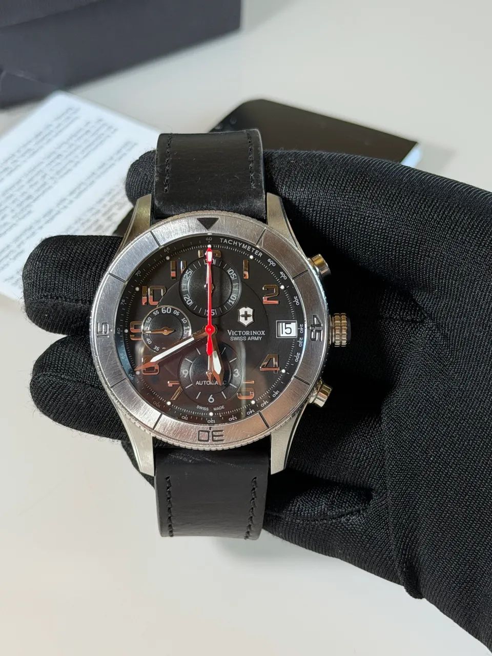 Relógio Victorinox Ambassador automático usado - Foto 5