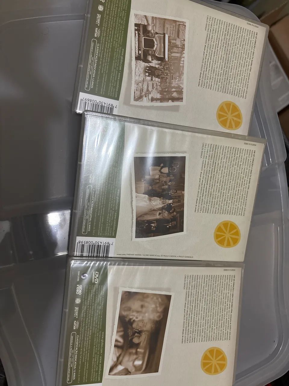 DVD Um Só Coração, Minissérie da Rede Globo de Televisão - CDs