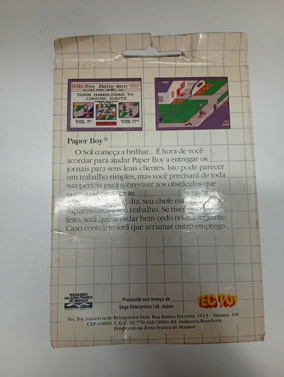 Paper boy master system tectoy - Foto 2