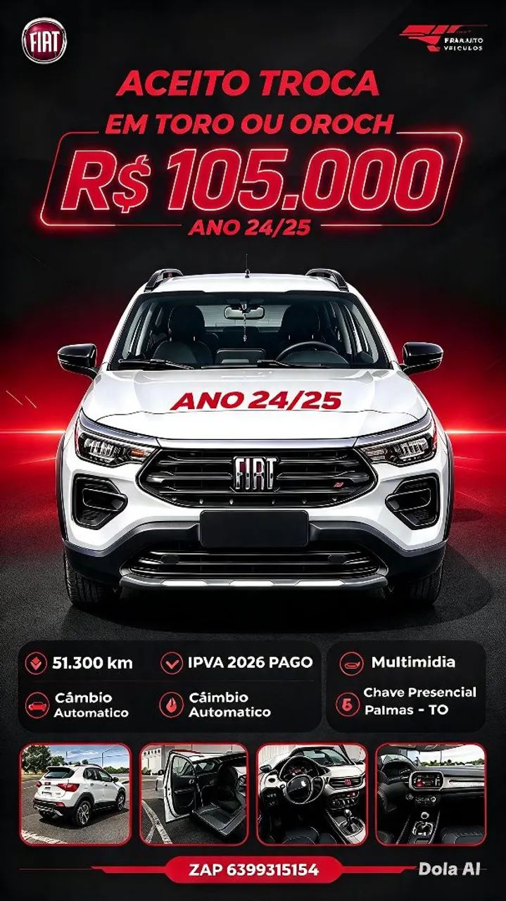 Fiat Pulse 1.0 TURBO 200 FLEX AUT. 2025