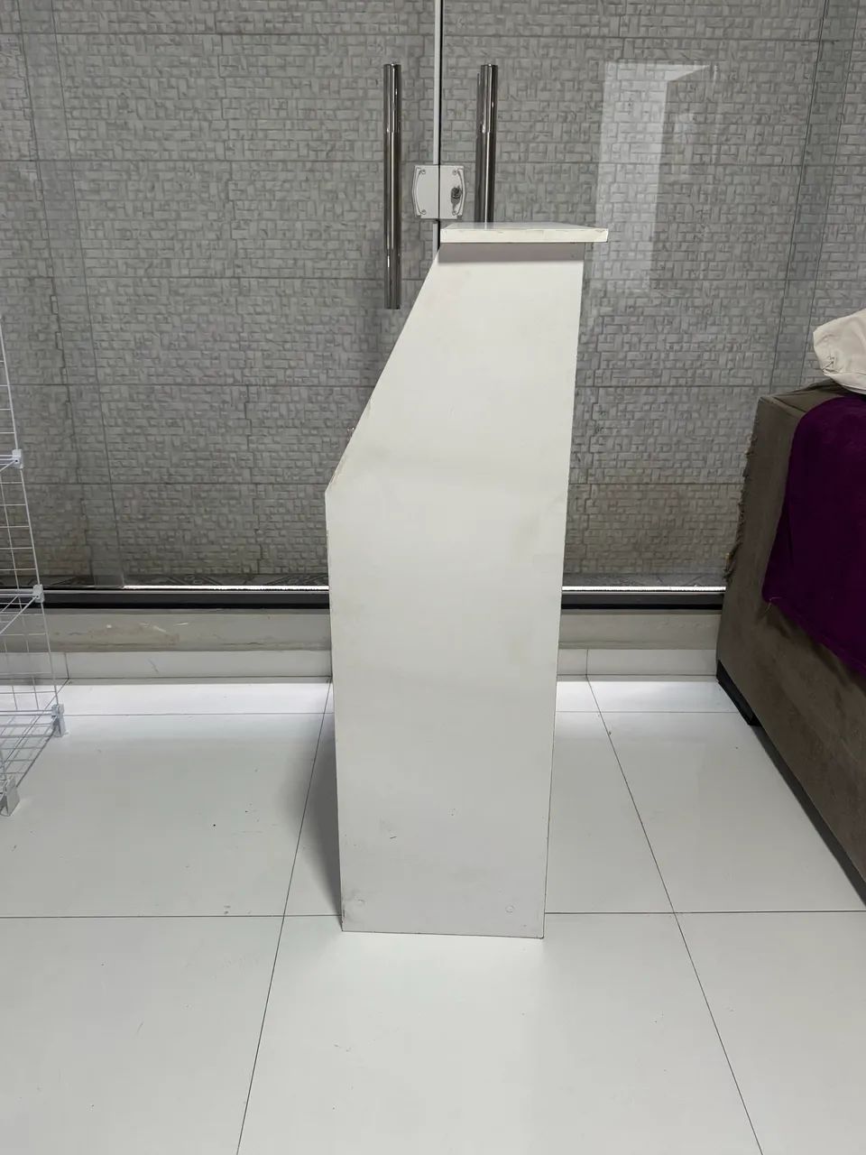 BALCÃO DE ATENDIMENTO / CAIXA - BRANCO - Foto 2
