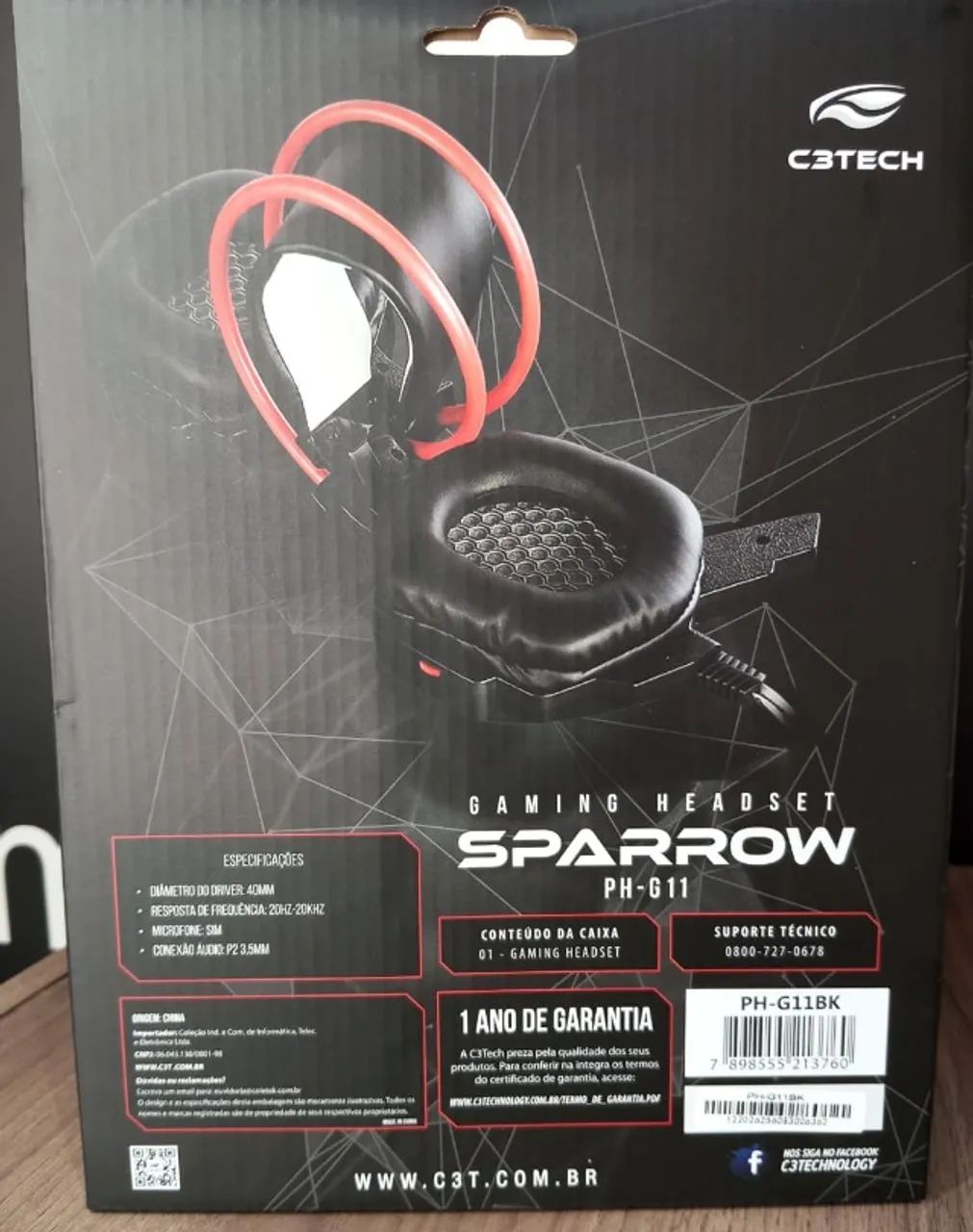Headset Gamer C3tech Sparrow PH-G11 - Foto 2
